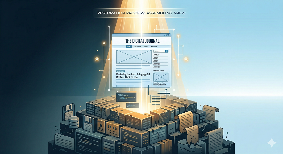 Featured image - blog restored