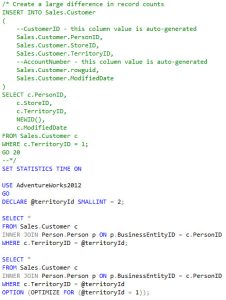 Optimizing for unknown and NULLs