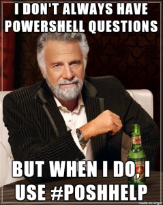 Building up the PowerShell community &ndash; SQL Hammer