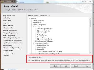 Unattended (Silent) SQL Server Installations